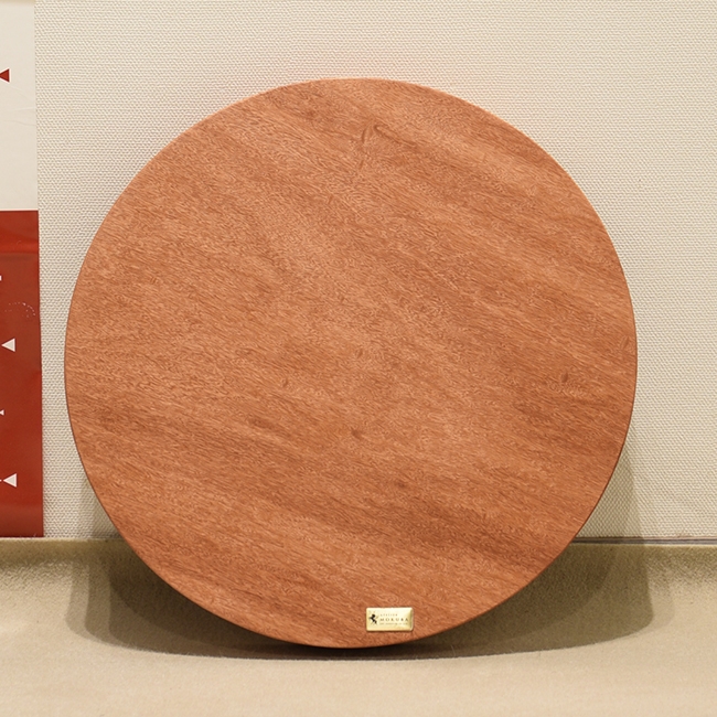 一枚板　丸テーブル　ボセ　HZ-190806-2　(W400)