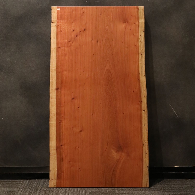 一枚板　レッドオバンコール　1802-2-2　(W130cm)