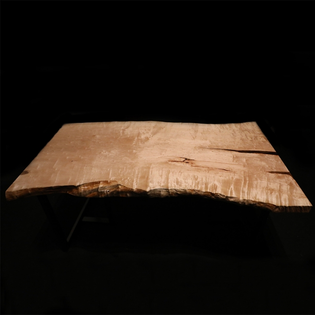 一枚板　カエデ(杢)　229-3　(W155cm