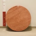 |一枚板　丸テーブル　ボセ　HZ-190806-2　(W400)